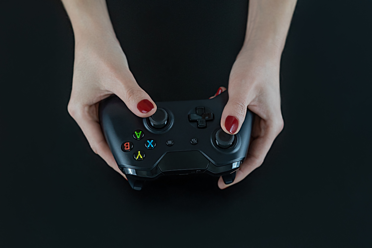 frauen gaming controler