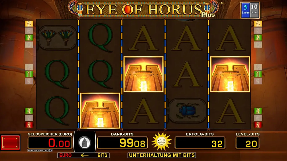Die Bewertung von Eye of Horus im Detail